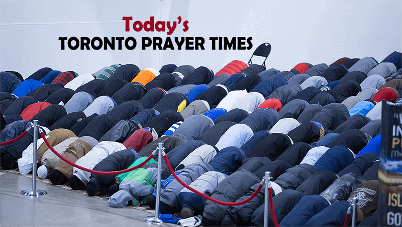 TORONTO PRAYER TIMES  Khalid Bin Al-Walid Mosque