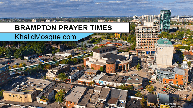 BRAMPTON PRAYER TIMES